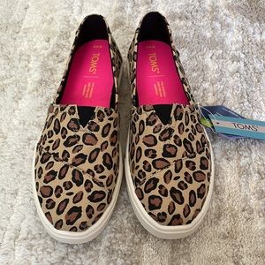 TOMS Leopard Print Alpargata